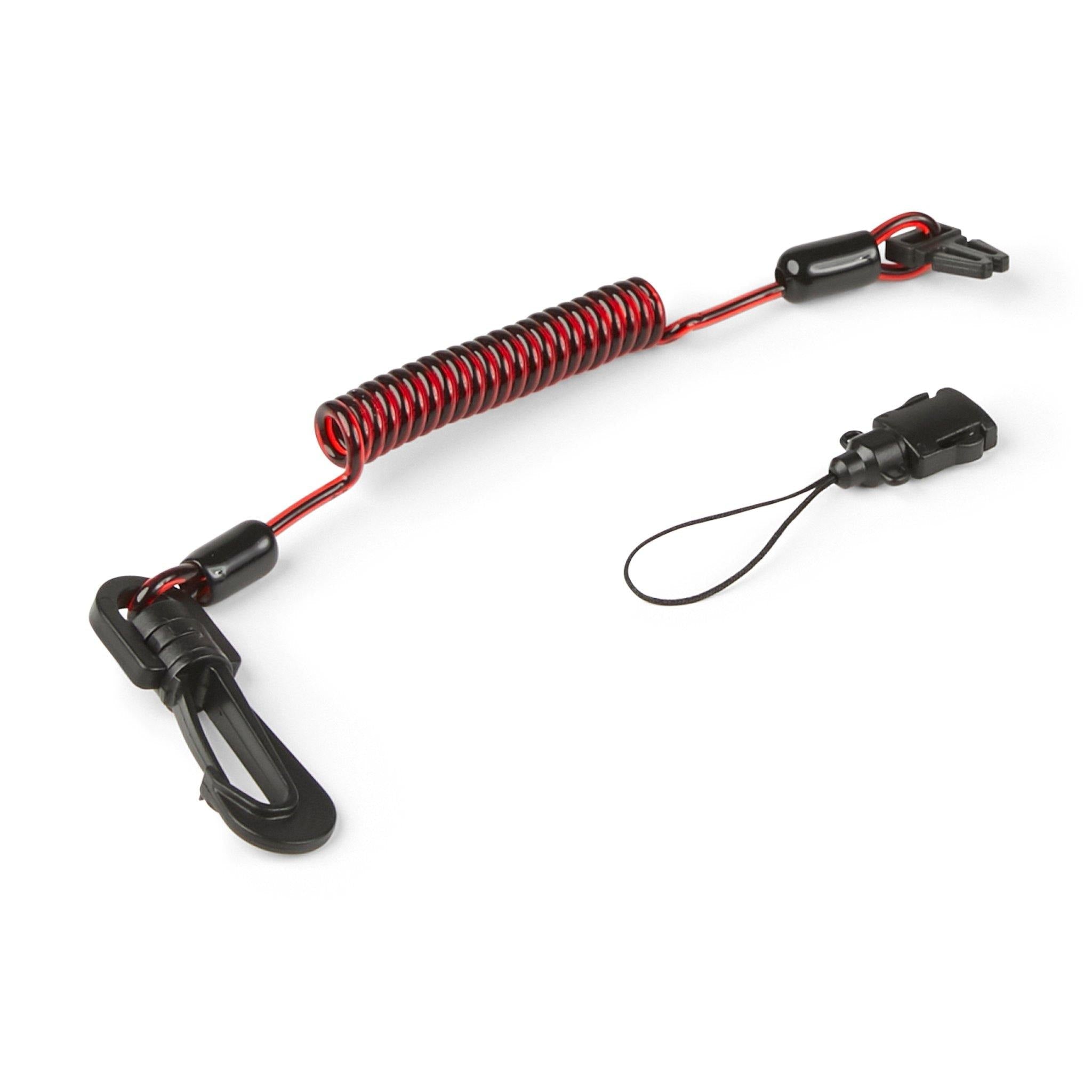 Coil E-Tether With Poly Clip (Non-Conductive) - GRIPPS Global Coil E-Tether With Poly Clip (Non-Conductive) - GRIPPS Global