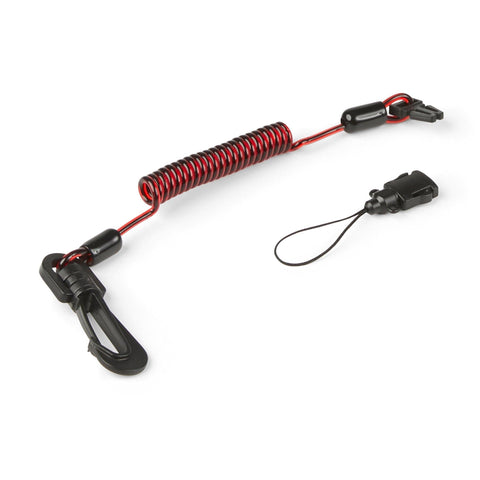 Coil E-Tether With Poly Clip (Non-Conductive) - GRIPPS Global Coil E-Tether With Poly Clip (Non-Conductive) - GRIPPS Global