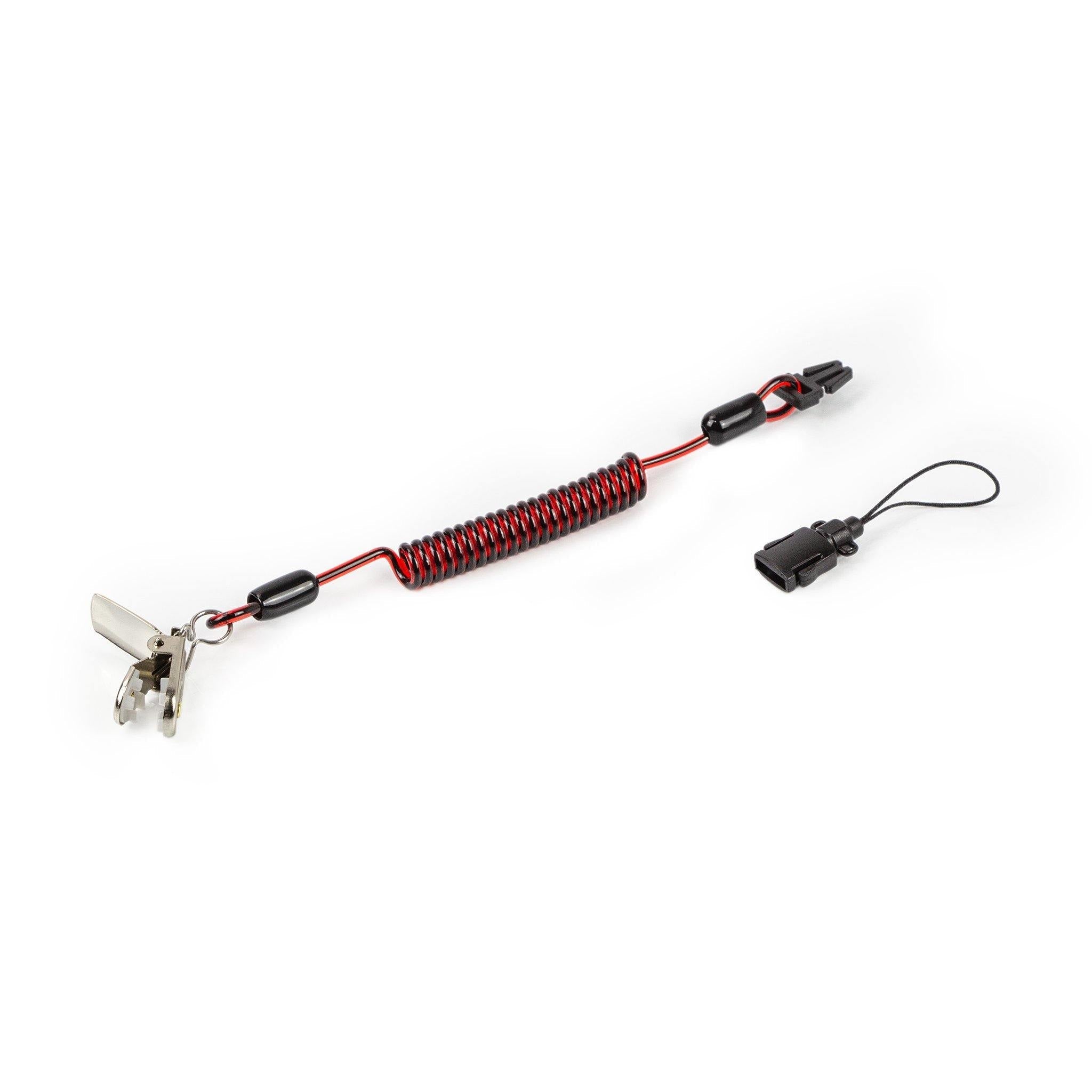 Coil E-Tether With Steel Clamp - GRIPPS Global Coil E-Tether With Steel Clamp - GRIPPS Global