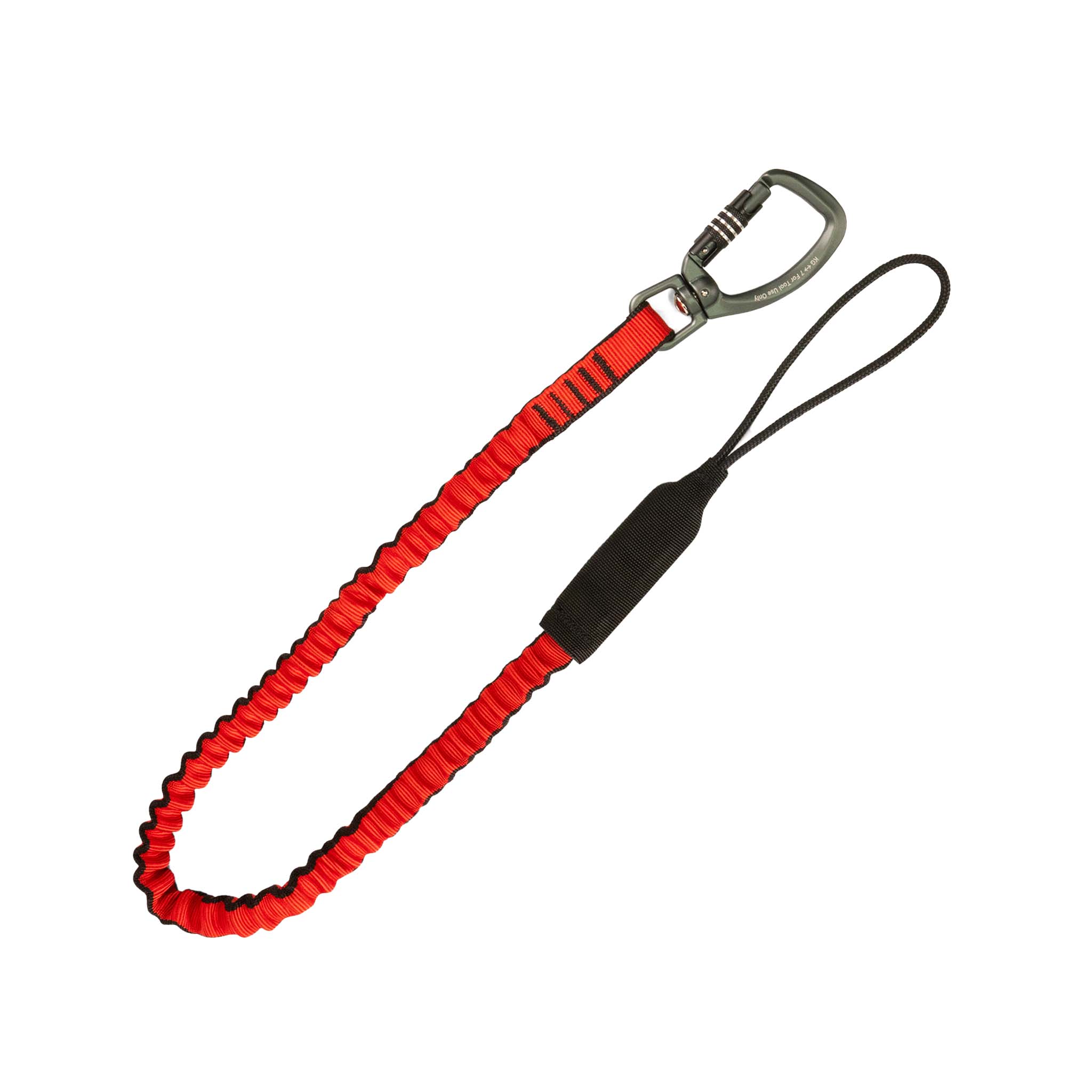 lift ride carabiner snowboard tether GRIPPS Bungee Tether Triple-Action Carabiner