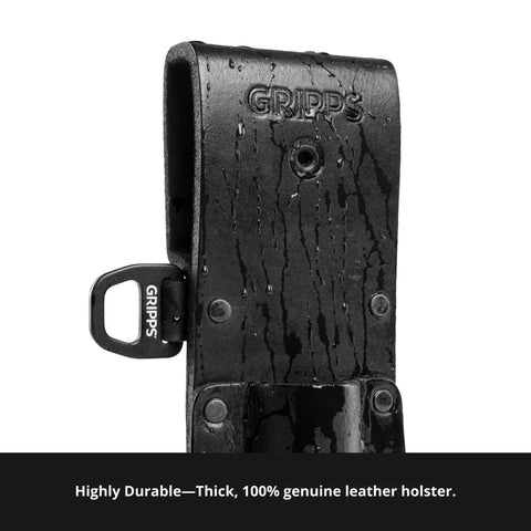 Leather Retractable Scaffold Key Holster