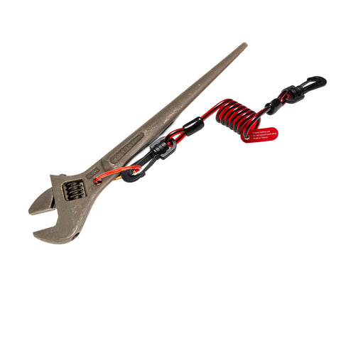 Cuerda de muñeca en espiral de acción simple (no conductora) - 1,0 kg | 2.2 libras 