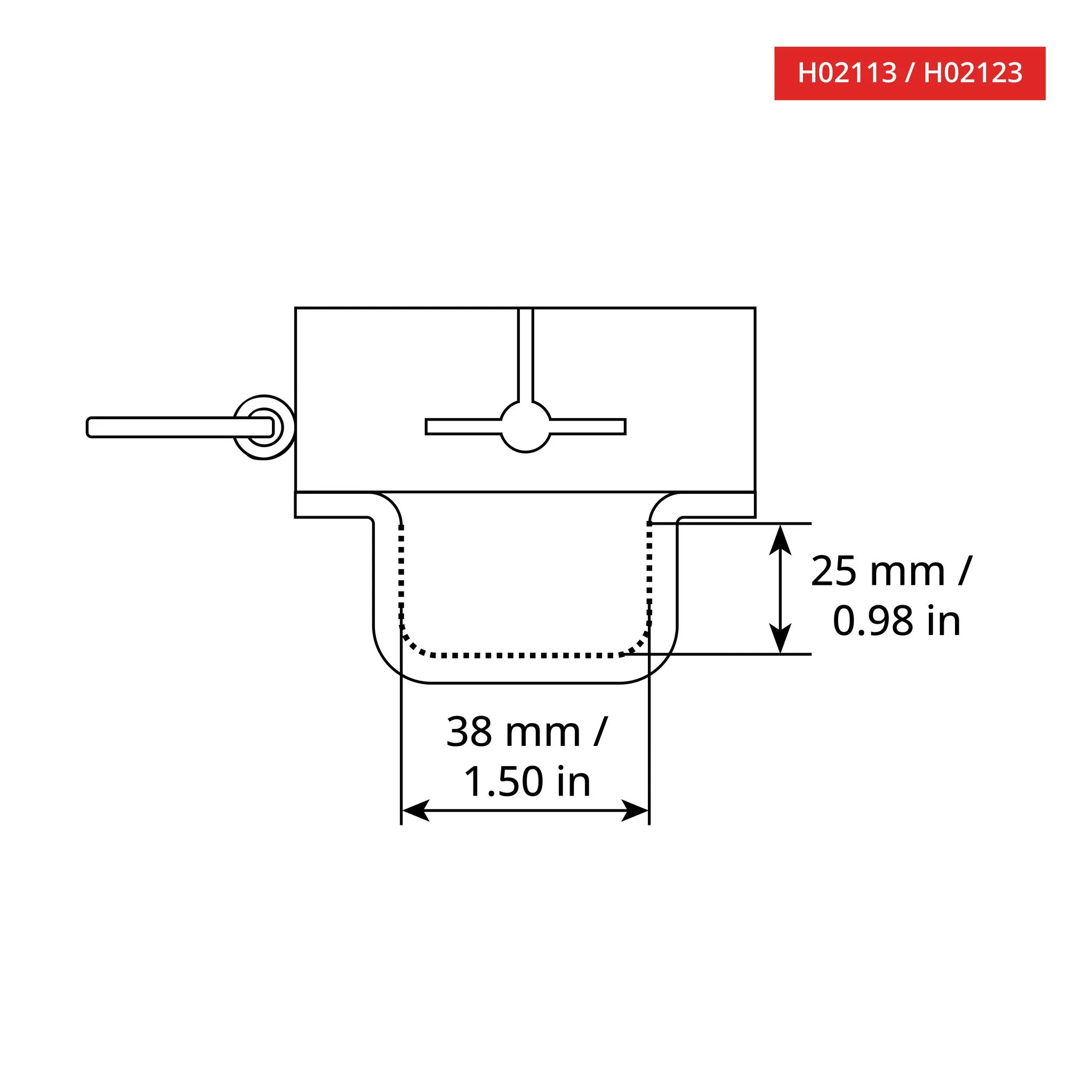 H02113 - H02123 - Technical Drawing 