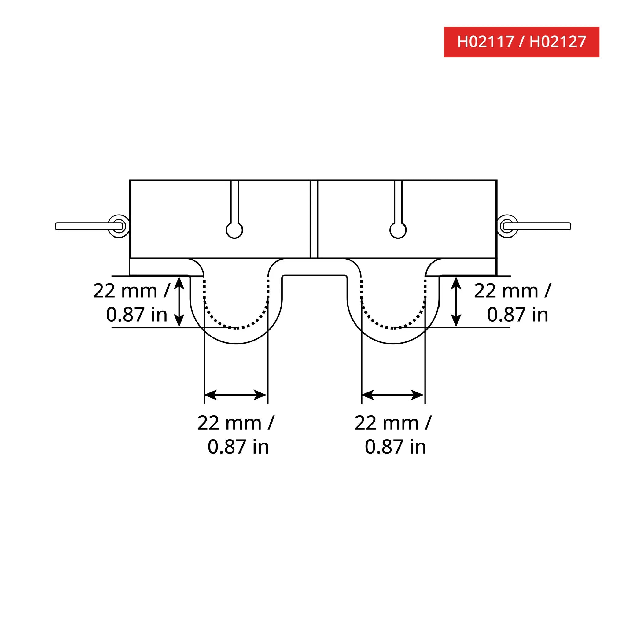 H02117 - H02127 - Technical Drawing 