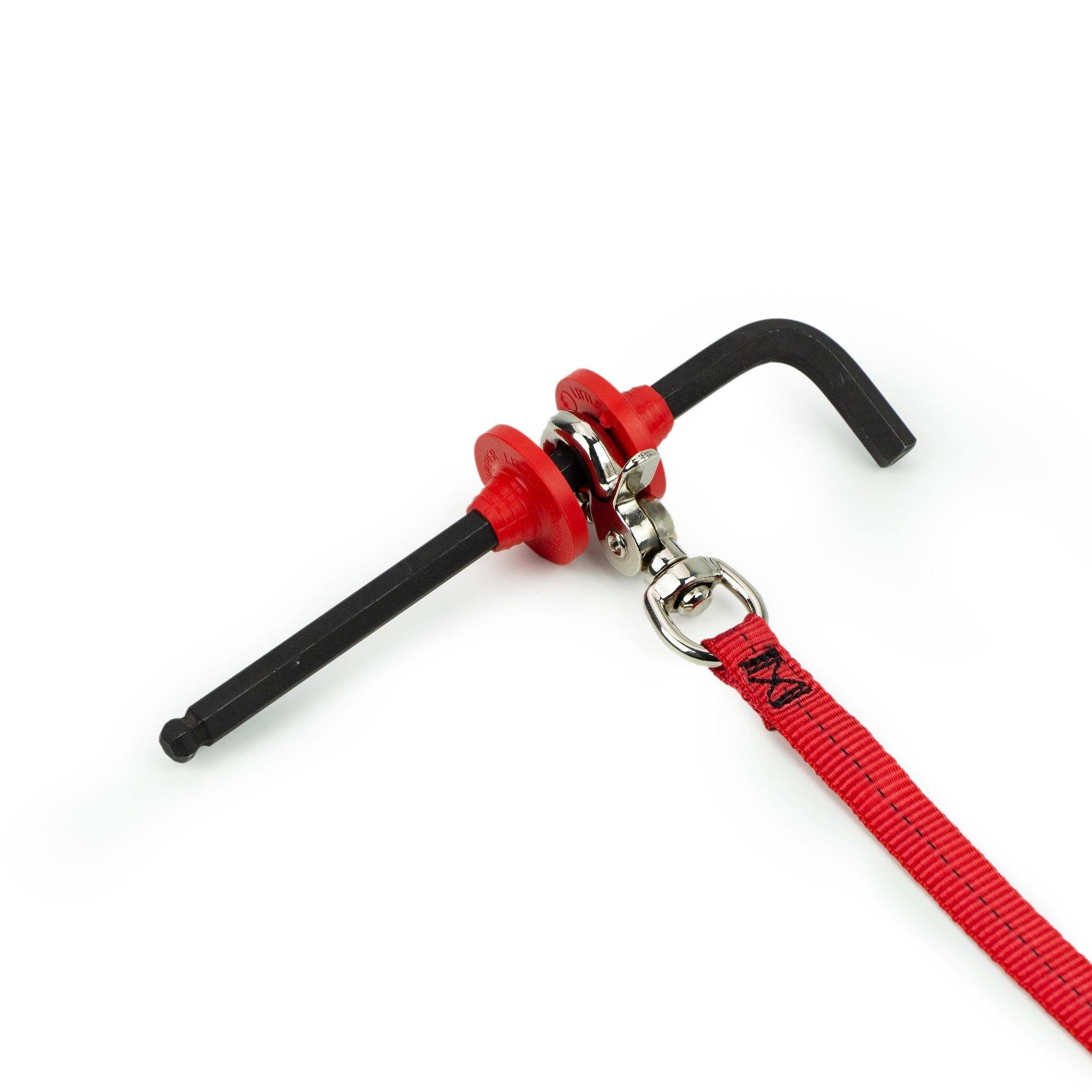 GRIPPS Little Grippers applied to allen key with tool tether