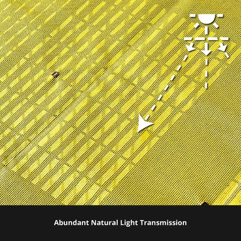 GrippGrid Yellow FR Grid Mesh Matting 90 ft x 5 ft