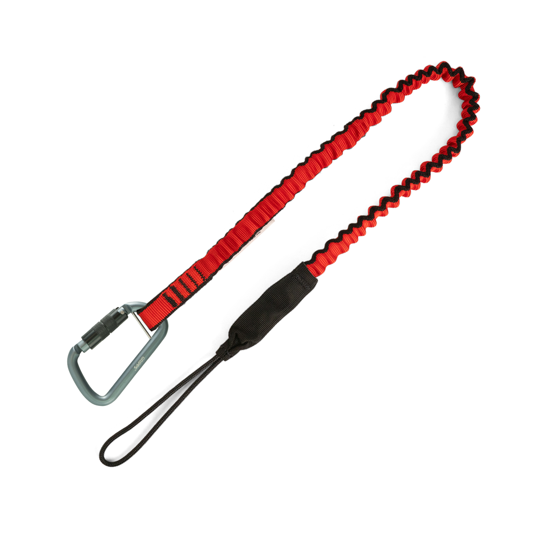 Bungee Tether Dual-Action Carabiner - 7kg / 15lb