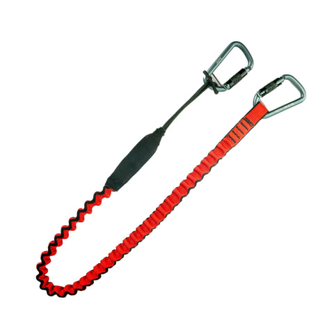 Bungee Tether Two Dual-Action Carabiners - 7kg / 15lb
