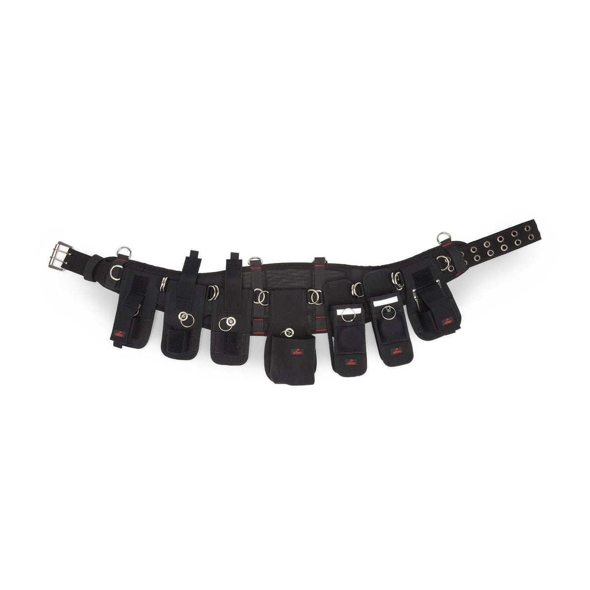 Kit de cinturón para andamios - 7 herramientas retráctiles con kits de conectores de herramientas
