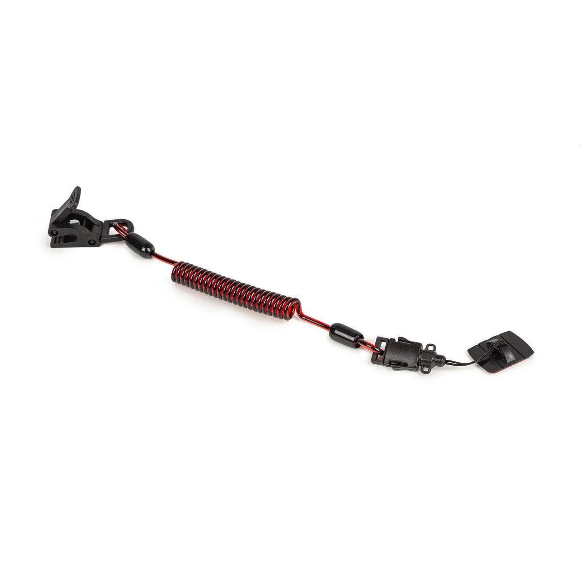 Coil E-Tether With Poly Clamp & E-Catch (Non-Conductive) - 1.1lb (10 Pack)