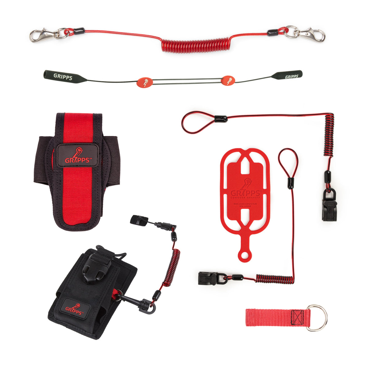GRIPPS®  PPE Drop Prevention Pack With Radio Holster