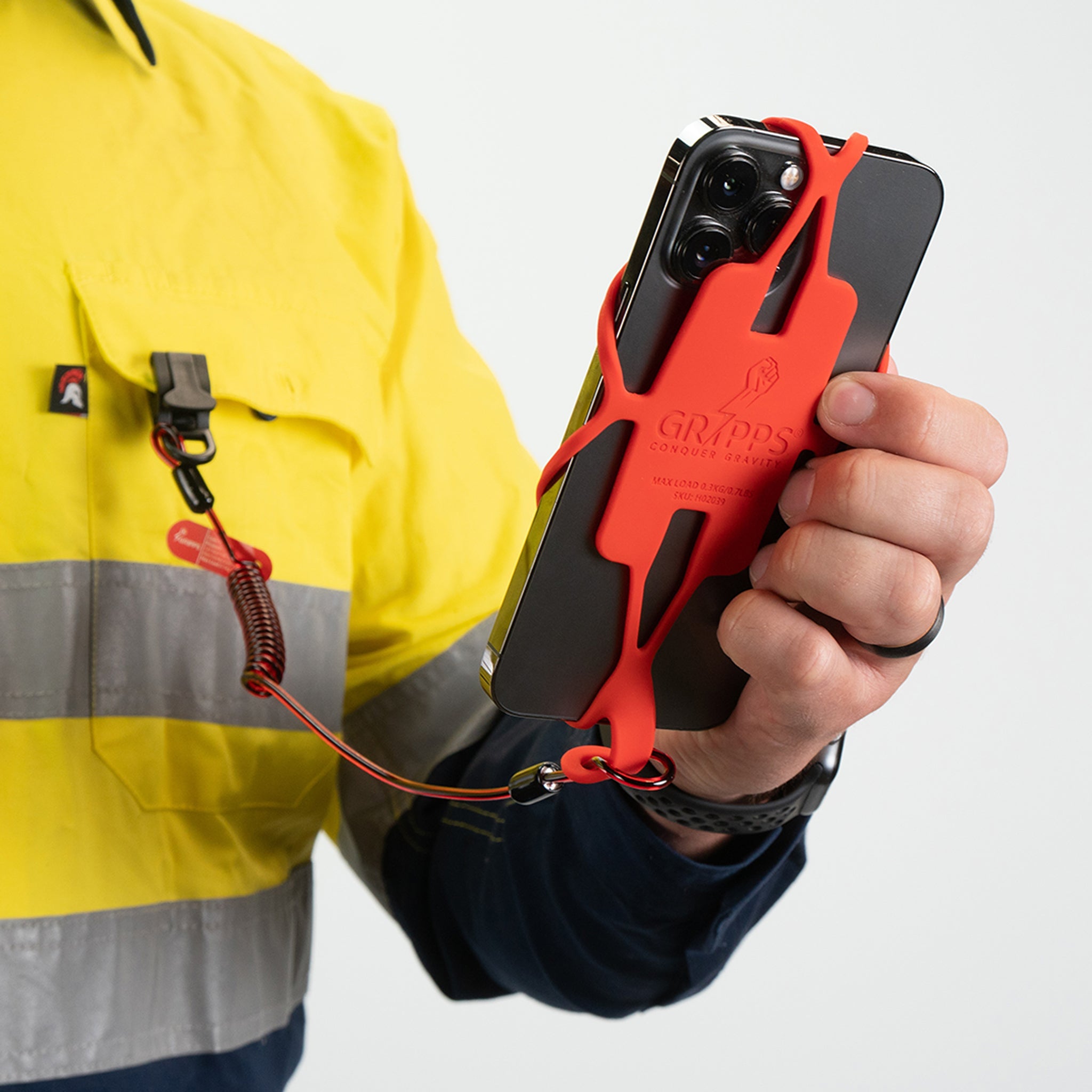 GRIPPS®  PPE Drop Prevention Pack With Radio Holster